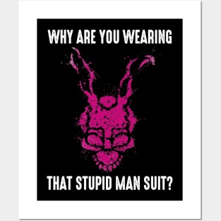 Frank's Influence Darko T-Shirt - Embrace the Haunting Presence of the Manipulative Bunny Posters and Art